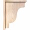 Ekena Millwork Newport Smooth Corbel w/Backplate, Douglas Fir, 7 1/2"W x 14"D x 18"H COR08X14X18NEW01SDF - alternate 3